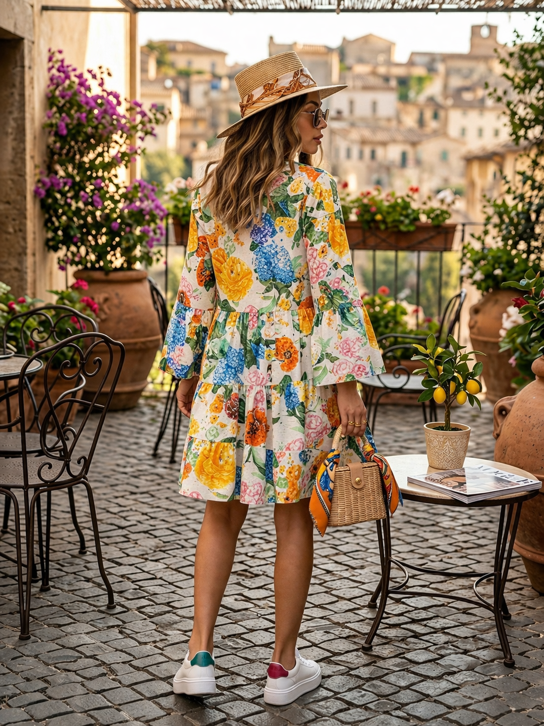 Robe Dolce Vita fleurie Miss Carla
