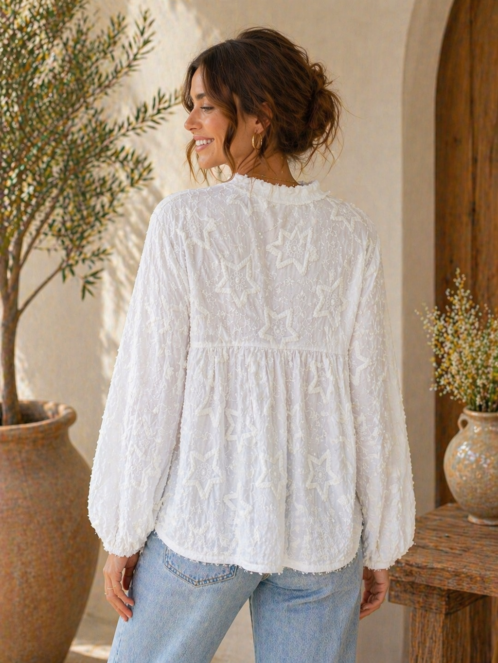 Pure elegance white shirt
